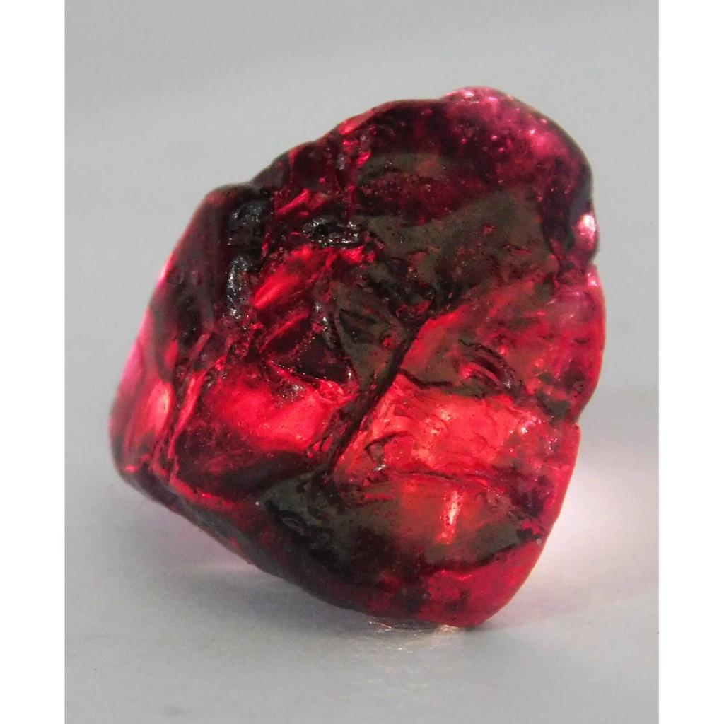 Natural Ruby Red 32.80 Ct Earth Mined Huge Size Rough CERTIFIED Loose Gemstone.