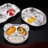 German SSGP Stainless Steel Cookware Children's Plate 1P (2 Types)