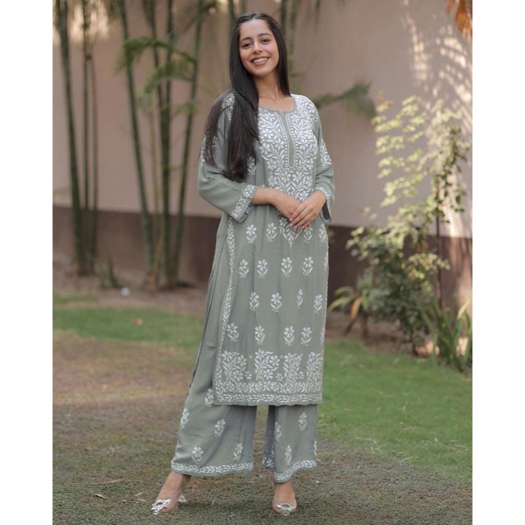 Лахнави кадай курта комплект