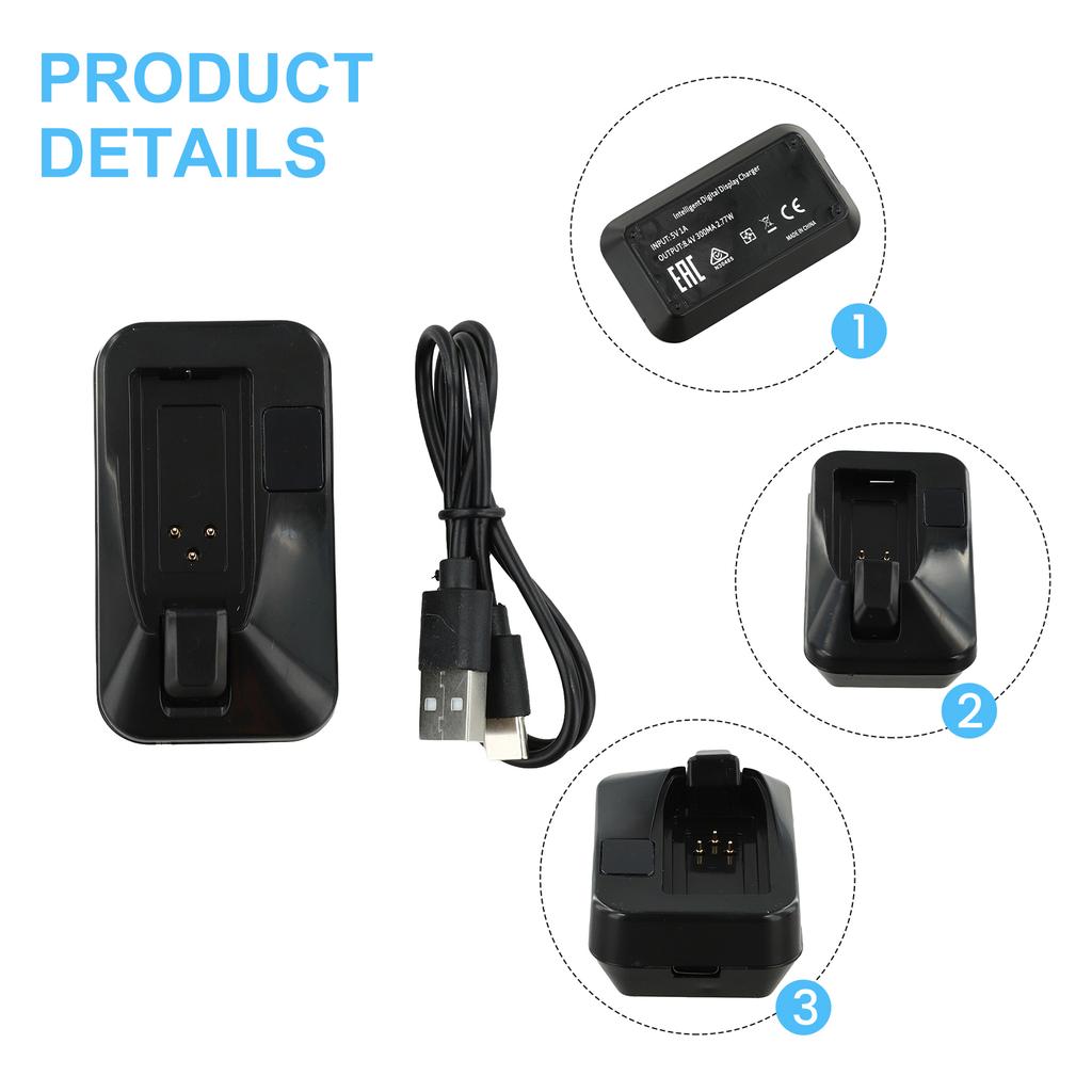 Auto Power Off Electronic Shifter Charger Smart Digital Display