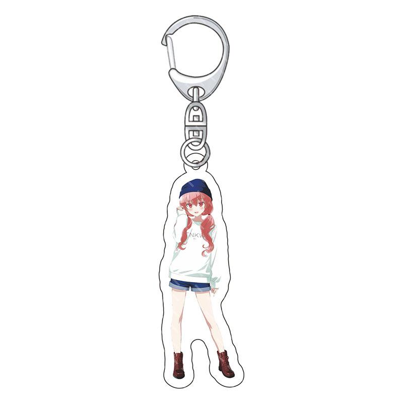 Fly Me To The Moon Yuzaki Nasa Anime Acrylic Fun Keychain Animation Related Products Girls Gifts Key Chain Bag Charms Pendant