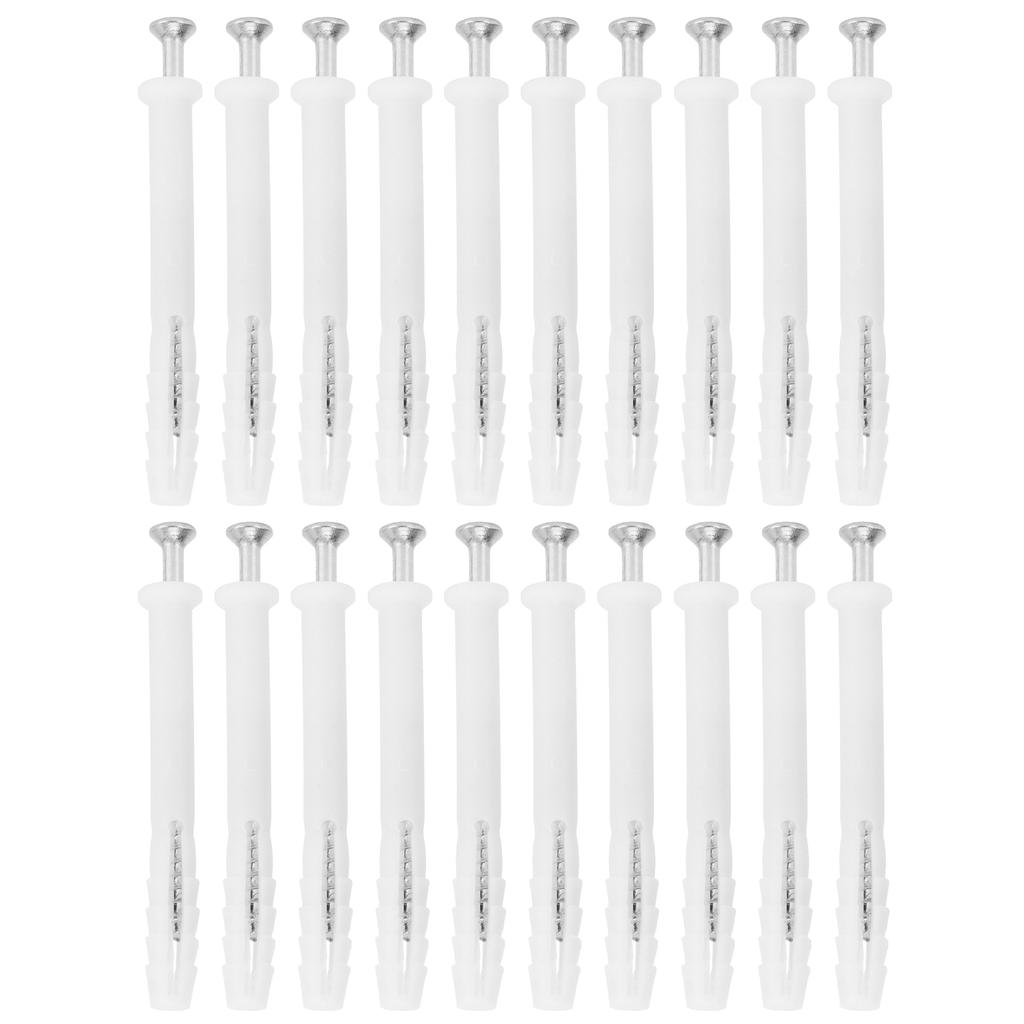 Набор из 20 расширительных дюбелей для крепления каркаса шкафа к стене, мебельная фурнитура