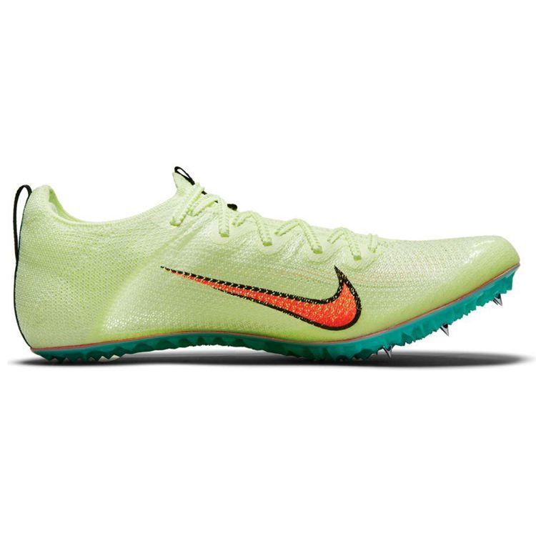 Nike Zoom Superfly Elite 2 Barely Volt Hyper Orange Кроссовки унисекс Зеленые Динамические-Бирюзовые Черные CD4382-700