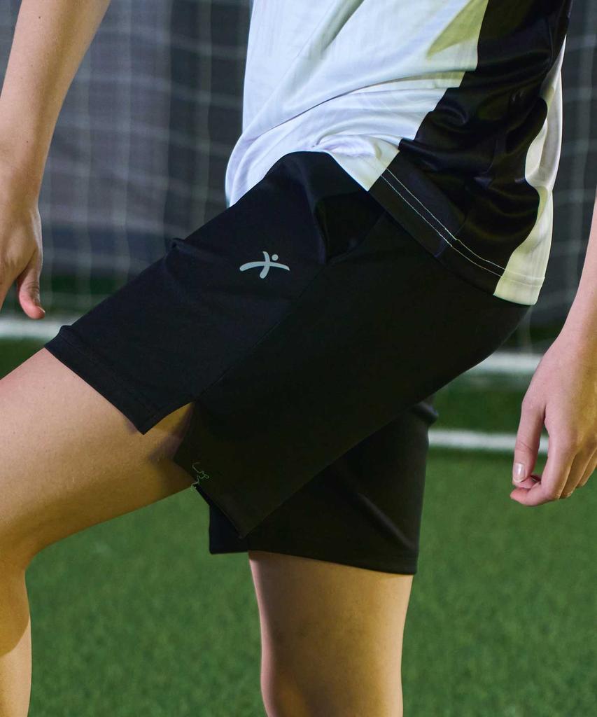 GALEX Football Airfit Part-Time Shorts Black Ga6670 Bk