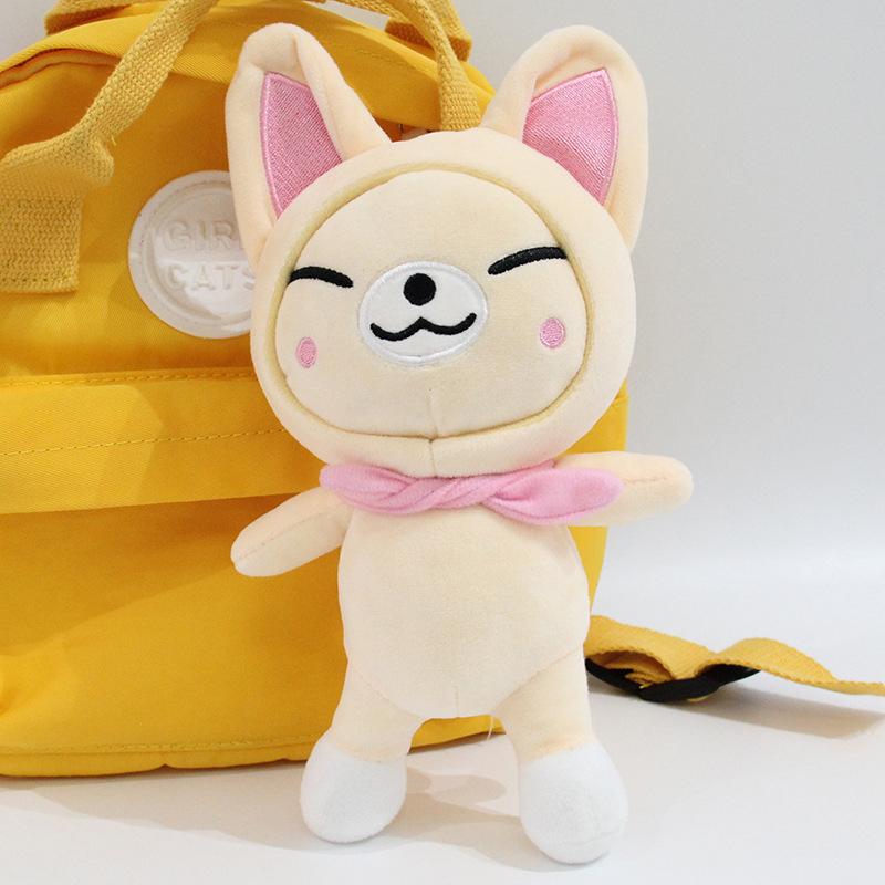 20CM Skzoo Plush Toys Stray Kids Plush Wolf Chan Cartoon Stuffed Animal Plushies Doll Cute Companion for Kids Adults Fans Gift
