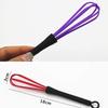 6 Mini Whisks for Hair Dye Color Mixing, 7 x 1.2 Inch Balloon, Salon, Barber, Hair Color, Dye, Cream, Whisk, Kitchen Mixer Tool for Blending and