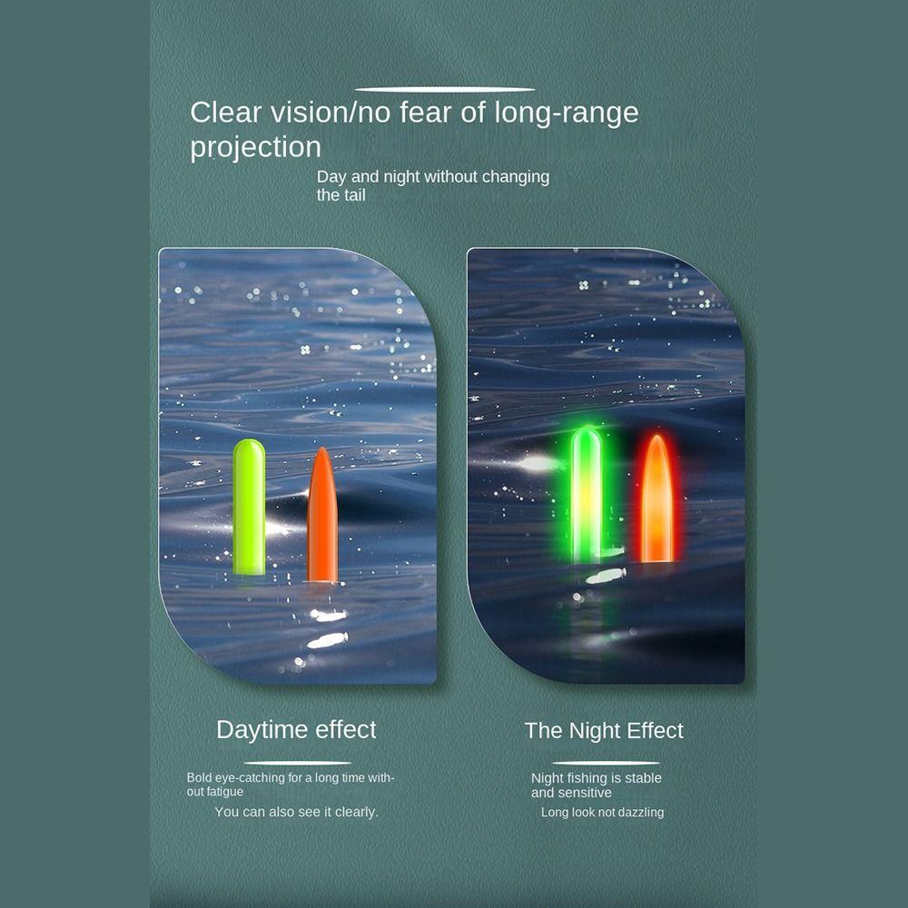 1pc Super Bright LED Fishing Float Top Induction Night Fishing Float Top  Cr425 Battery