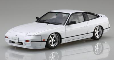 Серия Туге Nissan 180SX Карбоновый капот Пластиковая модель 1/24 №24 EX-1 (RPS13 Среднемодельный) (с наклейкой)