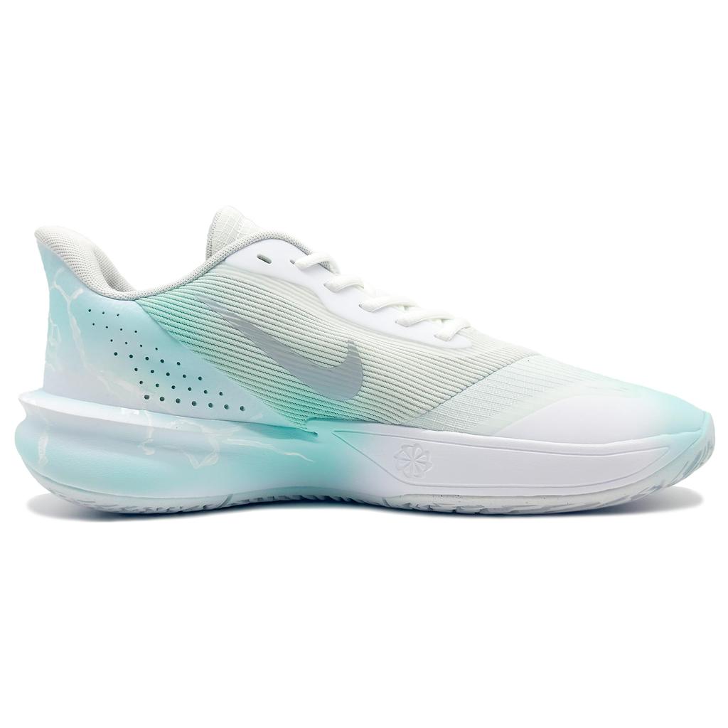 Nike Precision 7 Abrasion Resistant Low top Basketball Shoes Men's Mint Green FN4322-100(Team1108-LD)