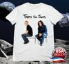 Футболка унисекс с коротким рукавом группы Tears for Fears, белая, все размеры от S до 5XL