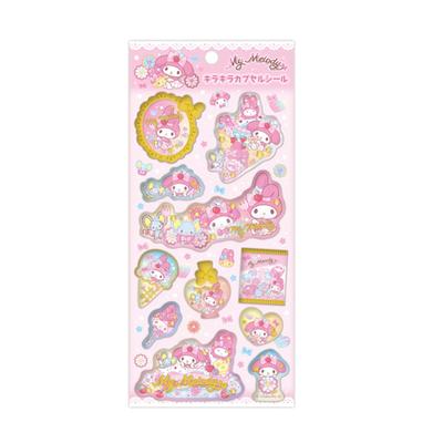 K Company Sanrio Персонажи Блестящая Капсульная Наклейка 2 Моя Мелоди SAC-KCP2-MM
