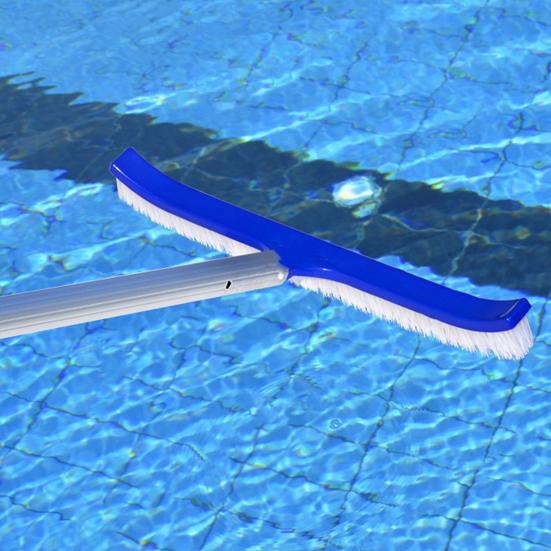 Резиновая головка щетки для бассейна 45 см длиной Чистящая щетка Пол Стены бассейна