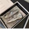 2024 Autumn Rhinestone Inner Heightening Women's Ballet Flats Fashionable and Elegant Round-toe Shoes Women's Soft-soled Shoes