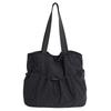 Ladies Nylon Shoulder Tote Bag With Inner Phone Pocket For Daily Outings