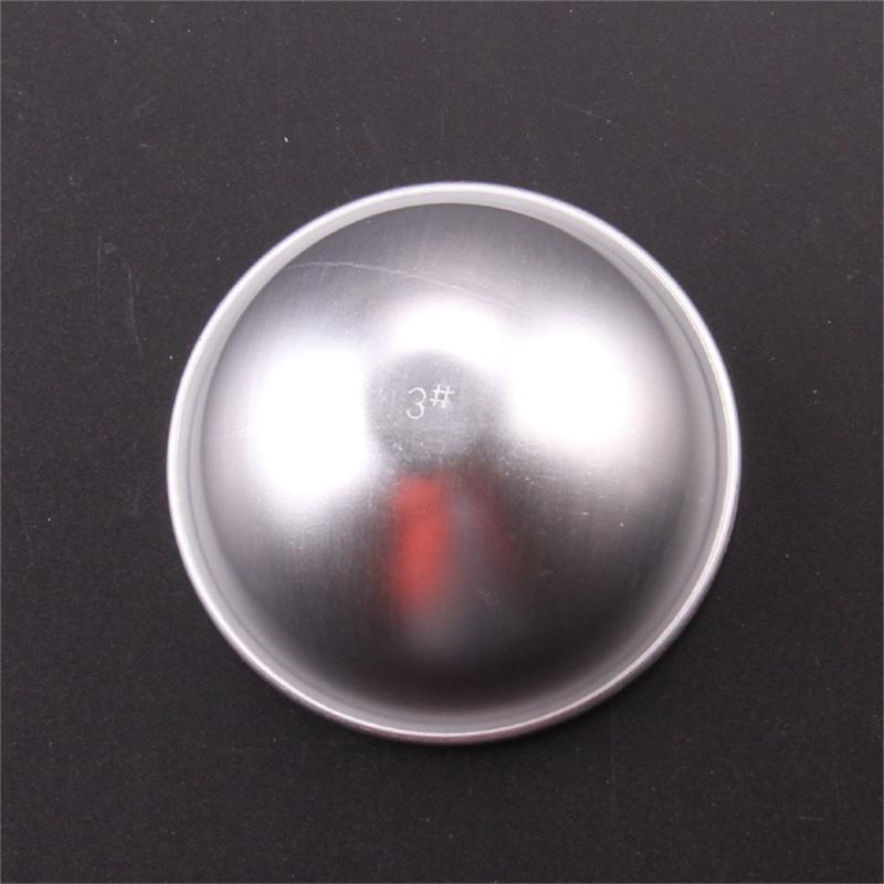 10PCS Round Cake Molds Dessert Molds Cake Pans AluminumAlloy Material Dessert Supplies Semicircle Cake Molds for Cake