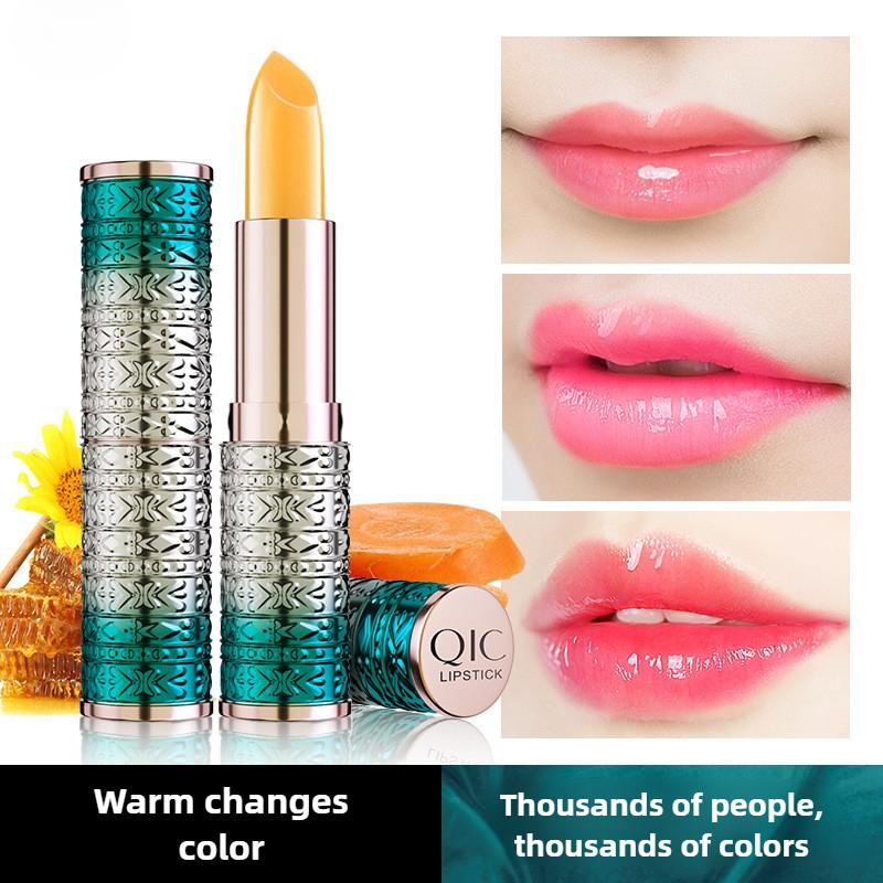 Теплая помада, меняющая цвет Тысячи людей, Тысячи цветов, Увлажняющая, антипригарная, для губ, для чашки, красная