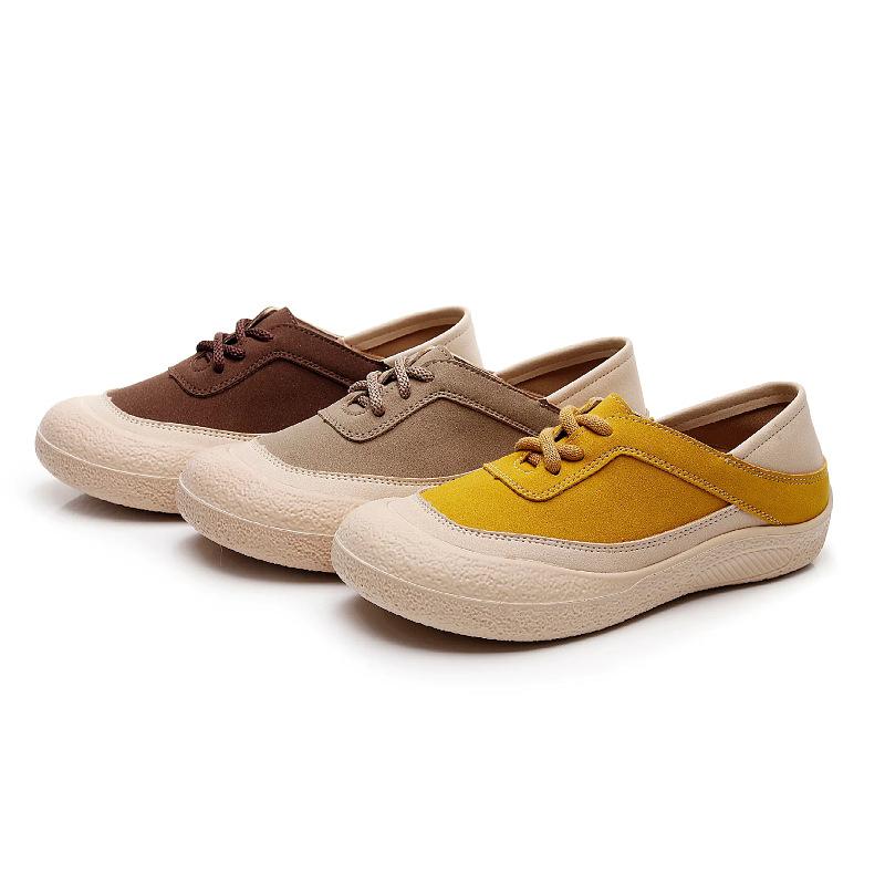 Round Head Breathable Mother Shoes 2025 Summer New Fashionable Retro Casual Women's One-pedal Lazy Old Beijing Cloth Shoes