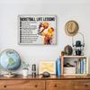 Hijie Basketball Poster Canvas Wall Art for Home Decor, pirational Canvas Print Painting, Basketball Gifts for Players and Lovers, 12x15 Inch