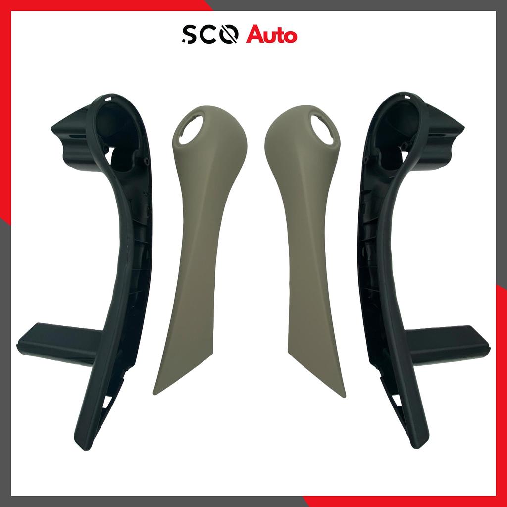 Ручка дверной ручки для Megane MK2, бежевая, левая и правая, ручка для Megane 2, комплект