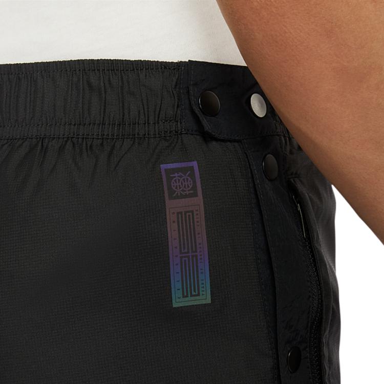 Jordan Мужские брюки-джоггеры с градиентным принтом и логотипом на шнурке, черные DV6281-010