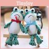 Adorable Long-legged Frog Plush Toy Keychain Soft And Cuddly Animal Accessory