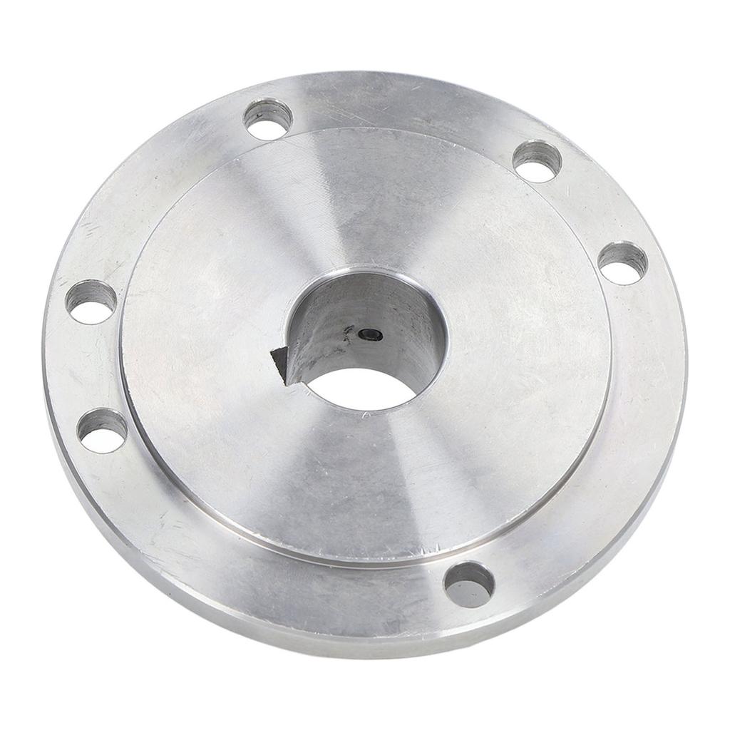 Фланец для соединения патрона токарного станка 125 мм из стали с высоким содержанием марганца для K11?125 К12?125 К72?125 30мм