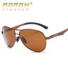 Metal Frame Men Fashion Polarized Sunglasses Classic Design Outdoor Vintage Anti Glare Driving Glasses Eyewear