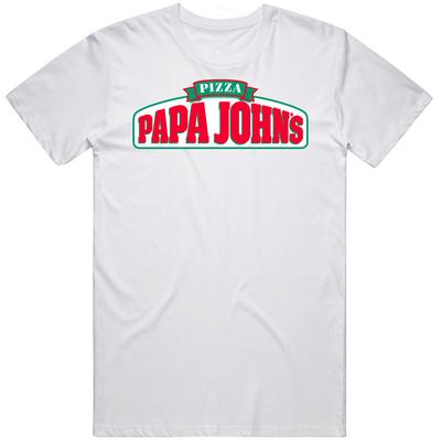 Футболка Papa John's Фастфуд Мужские Женские Футболки Топ