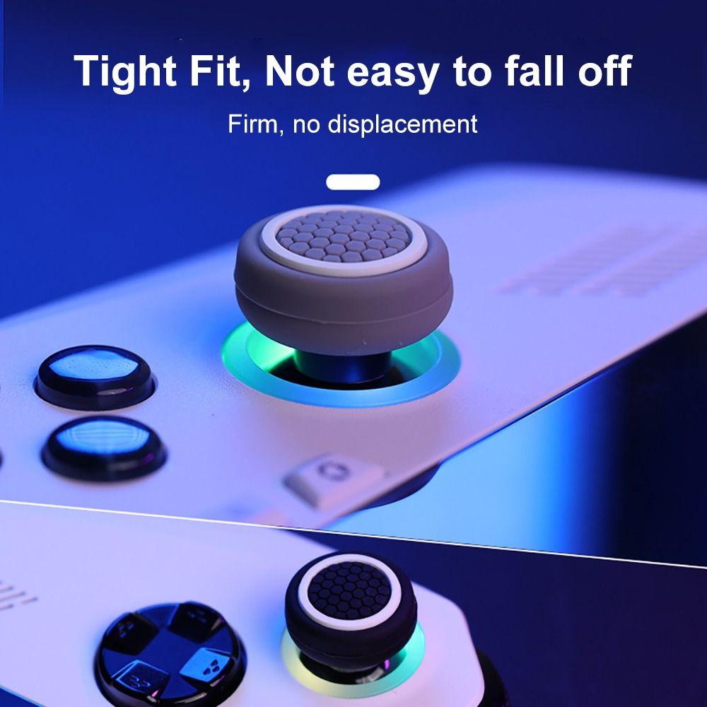 4 шт. силиконовые колпачки-качалки для ручной консоли, ручка для большого пальца для Asus ROG Ally/Steam Deck, универсальная