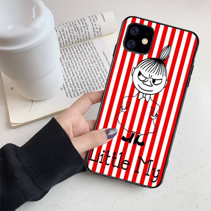 Милый чехол для телефона M-moominS World для Iphone 11 12 13 Pro Max 5S 6S 7 8 Plus X Xr Xs Max Se 2020 13 Mini Case