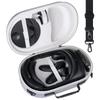 Aenllosi Compatible Storage Case for Meta Quest 3/Quest Pro VR Headsets, Scratch-Resistant and Impact-Resistant Ash White (Case Only)