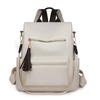 Tassel Backpack Student Schoolbag Large Capacity Multi-Compartment Commuter Women's Backpack Multifunctional Shoulder Bag