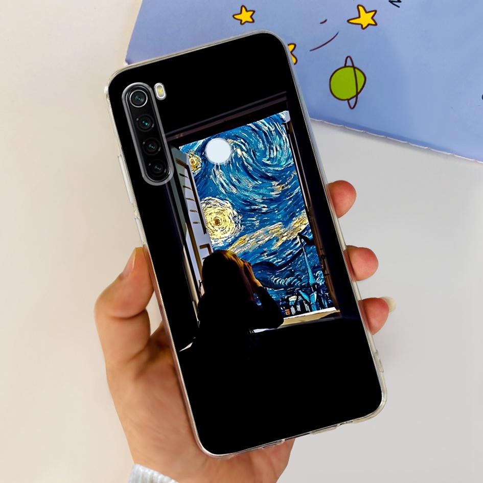 Для Xiaomi Redmi Note 8 Чехол Милый Мультяшный Мягкий Силиконовый Чехлы Для Телефона Для Xiaomi Redmi Note 8T 8 t Чехол На Redmi Note8 Задняя Крышка