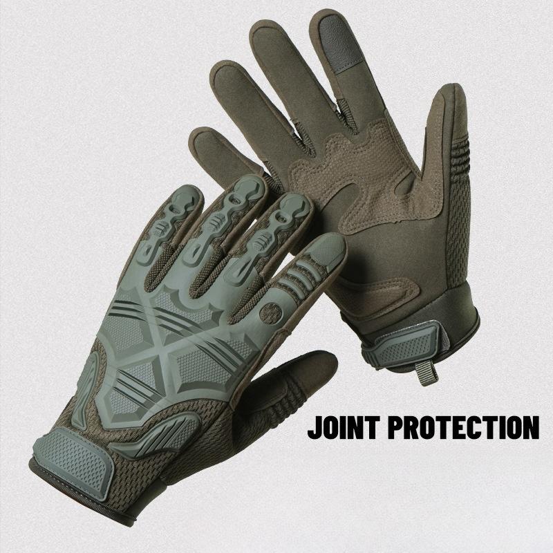 Sports Protective Gloves Outdoor Mountaineering Anti-skid Motorcycle Riding Gloves Wear Resistant Touch Screen Tactical Gloves