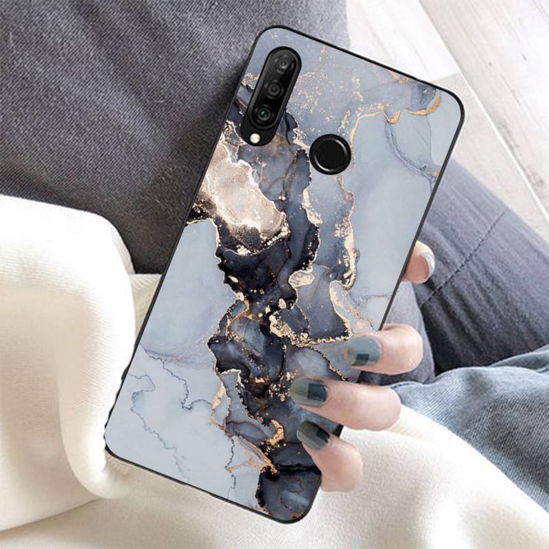 Мраморный чехол для телефона Huawei Honor 10 i 8X C 5A 20 9 10 30 lite pro Voew 10 20 V30