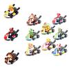 Stunning Super Mario Kart Pullback Autodoll Set With 8 High-quality Pvc Figures