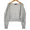 CECIL McBEE Plain cardigan gray Women M used