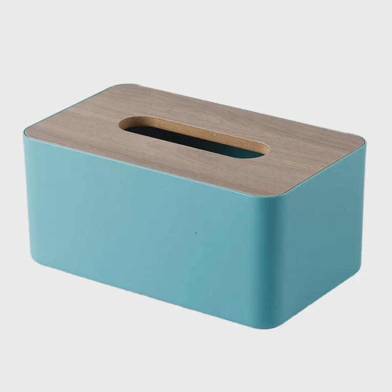 Japanese Style Wooden Tissue Box: Multifunctional Desktop Storage Solution