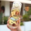 400ml Capybara Water Bottle Transparent Capybara Drinking Bottle Portable Sports Straw Cup  Sports