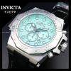 Б/у Мощный и прочный дизайн Хронограф INVICTA AKULA 47529 Invicta Akula Серебристый Бирюзово-синий