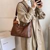 Ретро сумка женская большой вместимости 2025 новая повседневная нишевая сумка-мессенджер для поездок на работу сумка-пельмень