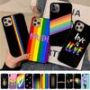 MaiYaCa Gay Lesbian LGBT Rainbow Pride Phone Case for iPhone 11 12 13 Mini Pro XS MAX 8 7 6 6S Plus X 5S SE 2020 XR Case