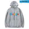 Толстовки с радужным буквенным принтом, модные популярные толстовки Google, унисекс, WoUnisex, зимние толстовки с длинными рукавами, уличная толстовка в стиле Харадзюку