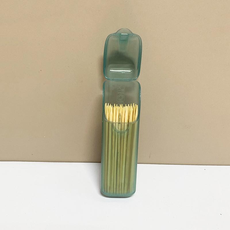 Mini Toothpick Storage Boxes Toothpick Holder With Lid Home Kitchen Dining Table Hotel Restaurant Portable Small Toothpick Case