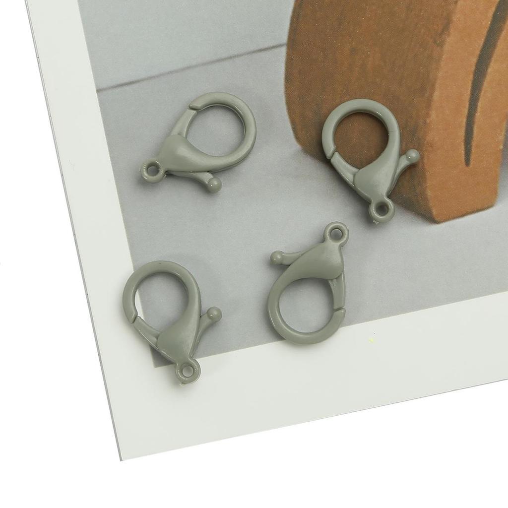 10 шт. пластиковый брелок для ключей красочные крючки клипсы карабин ручной работы аксессуары для изготовления ювелирных изделий