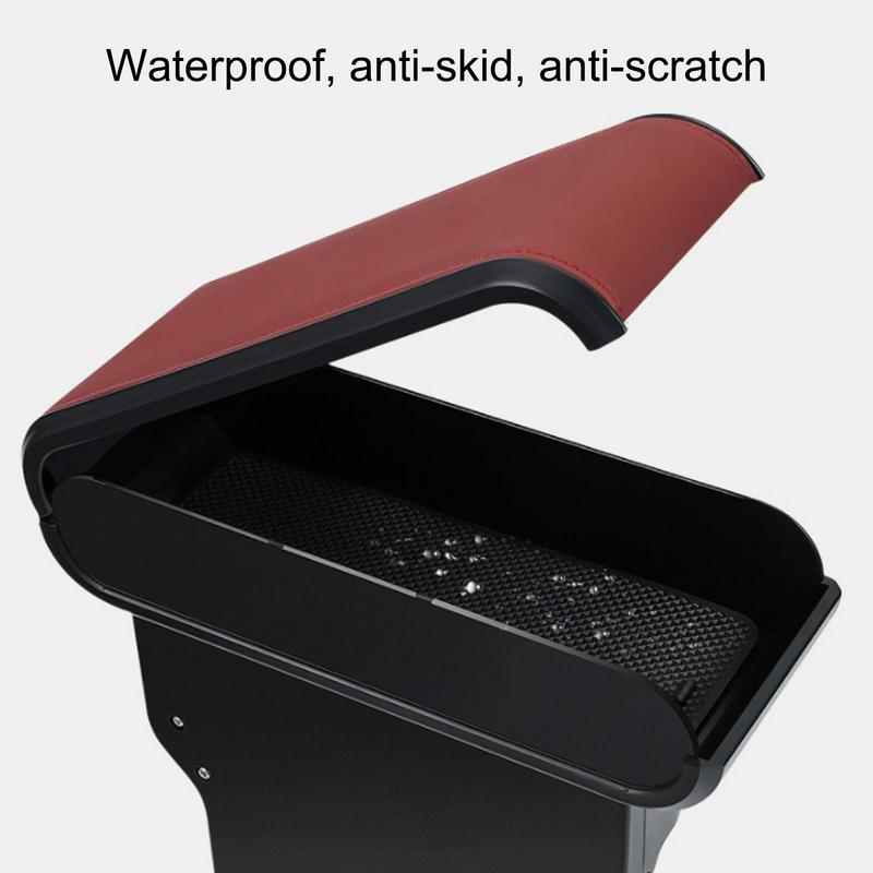 Ящик для подлокотника автомобиля, центральная консоль, коробка для салфеток, контейнер для подлокотника, органайзер для автомобильной консоли, регулируемый органайзер для автоподлокотника