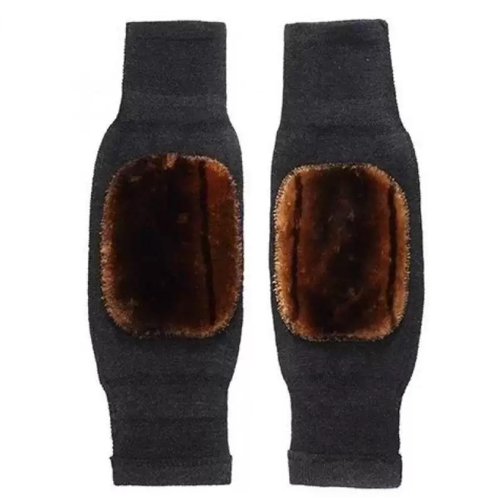 Теплозащитные наколенники Защита коленей от холода Ветрозащитные Эластичные Толстые Защитники коленей с ремнями Накладки на ноги Термальные гетры для ног Старые холодные ноги