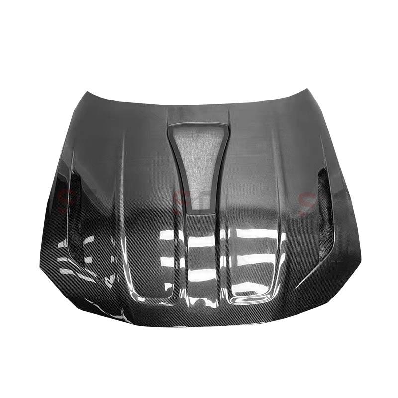 BMW 4 Series G22/G23 Carbon Fiber Transparent Engine Hood Cover
