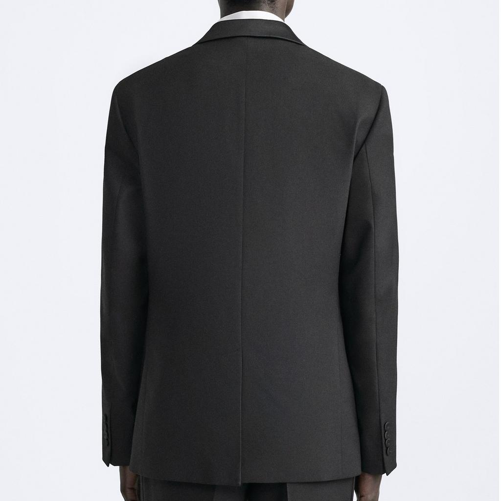 Zara Деловой костюм Мужской Черный Умеренный деловой костюм 4727291-800
