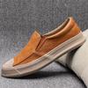 Dress Shoes Leather Men Fashion 2024 Formal Man Casual Shoe Flat Business Shipping Free Delivery New In Legitimate Slip-on Pu